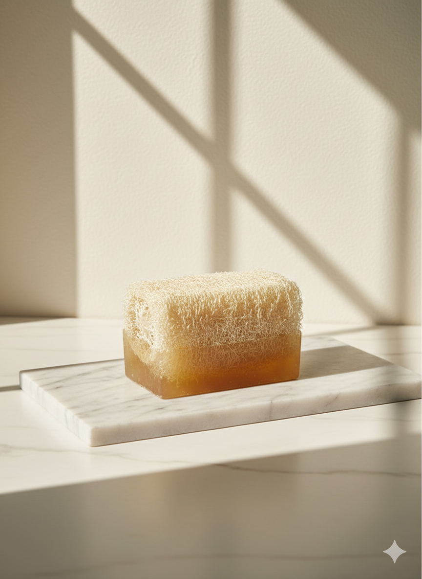 Luffa-Seife mit Ziegenmilch – Wohltuende Pflege für eine ruhige, ausgeglichene Haut