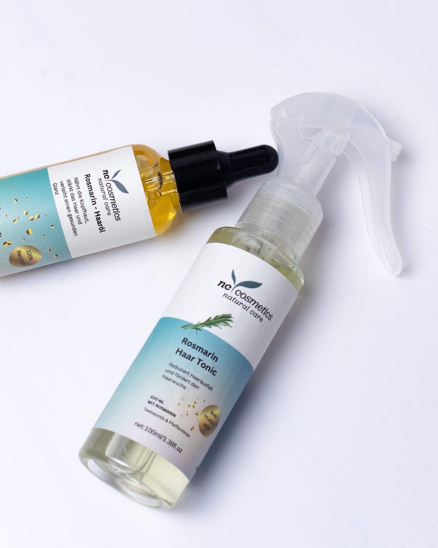 Haarwachstums-Set: Rosmarin-Power fuer Kopfhaut & Haarwurzeln