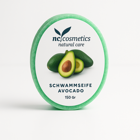 Schwammseife Avocado – Pflegende Duschseife für weiche & geschmeidige Haut