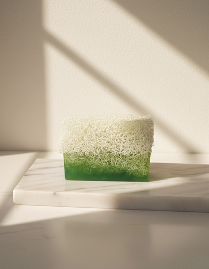 Luffa-Seife mit Avocado – Nährende Pflege & Geschmeidigkeit für trockene Haut