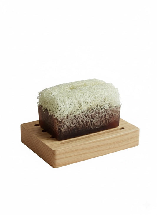 Luffa-Seife mit Kollagen – Glattere, straffere & sichtbar frischere Haut