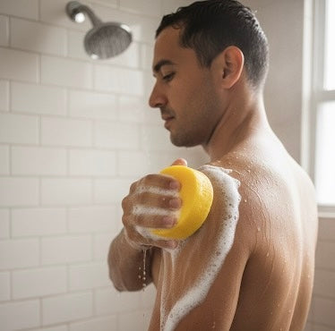 Schwammseife Mango – Fruchtige Naturseife für sanfte Reinigung & gepflegte Haut