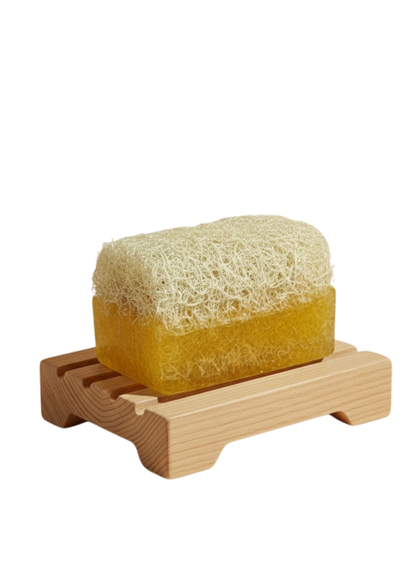 Luffa-Seife mit Vitamin C – Strahlkraft & Glätte für müde, stumpfe Haut