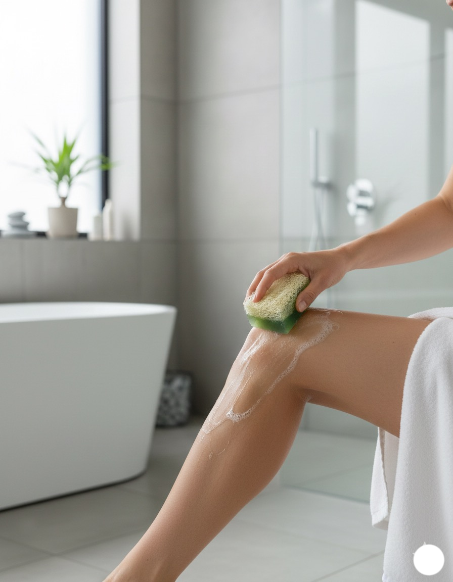 Luffa-Seife mit Avocado – Nährende Pflege & Geschmeidigkeit für trockene Haut